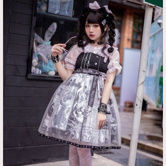 Tengu Eclipse Bittersweet Lolita Dress JSK (HM44)